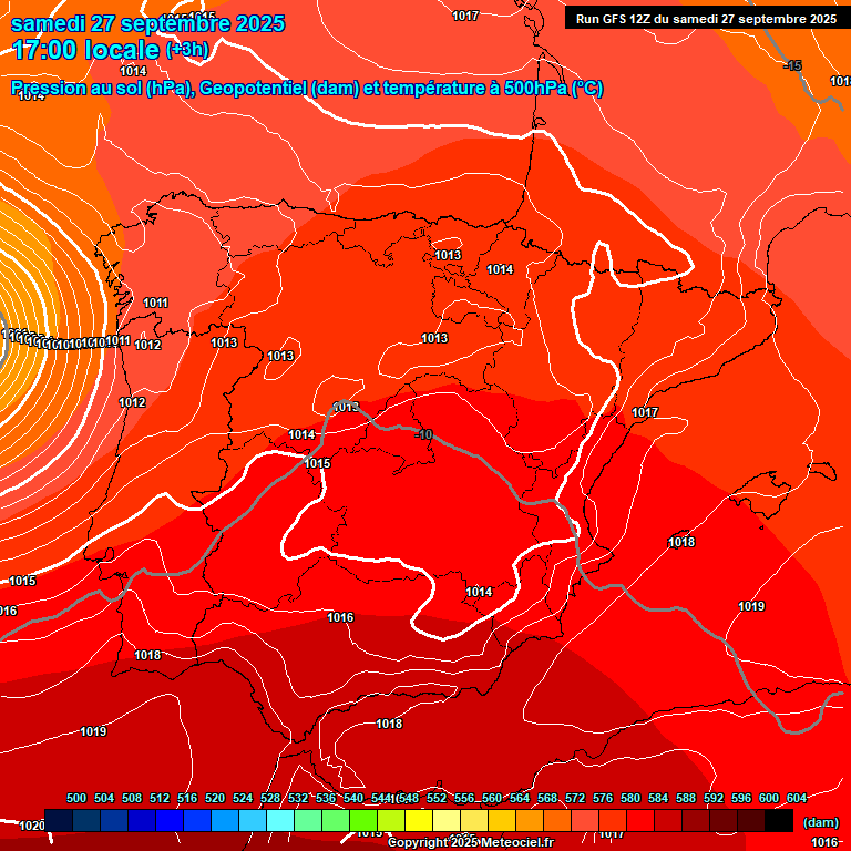 GFS geopotencial