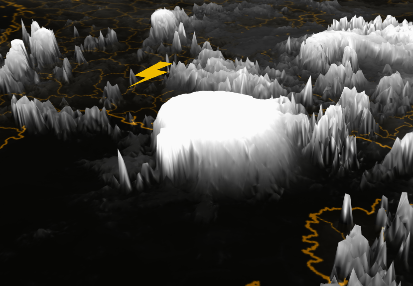 Sat&eacute;lite en 3D