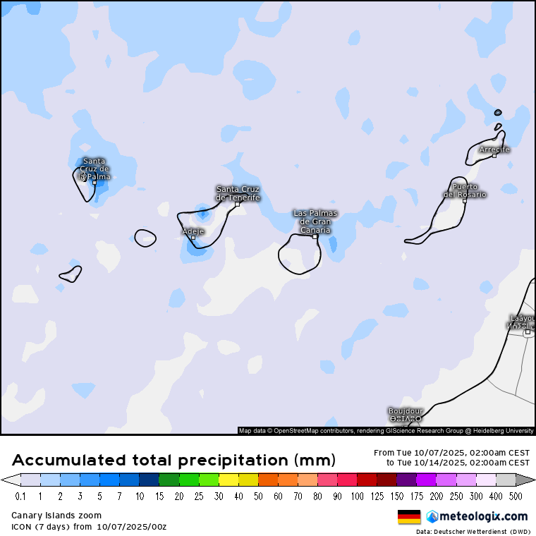 ICON lluvias Canarias