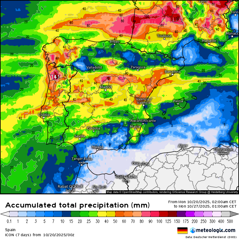 ICON lluvias 
