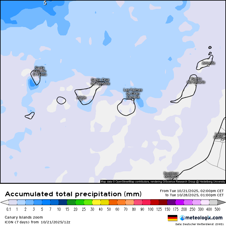 ICON lluvias Canarias