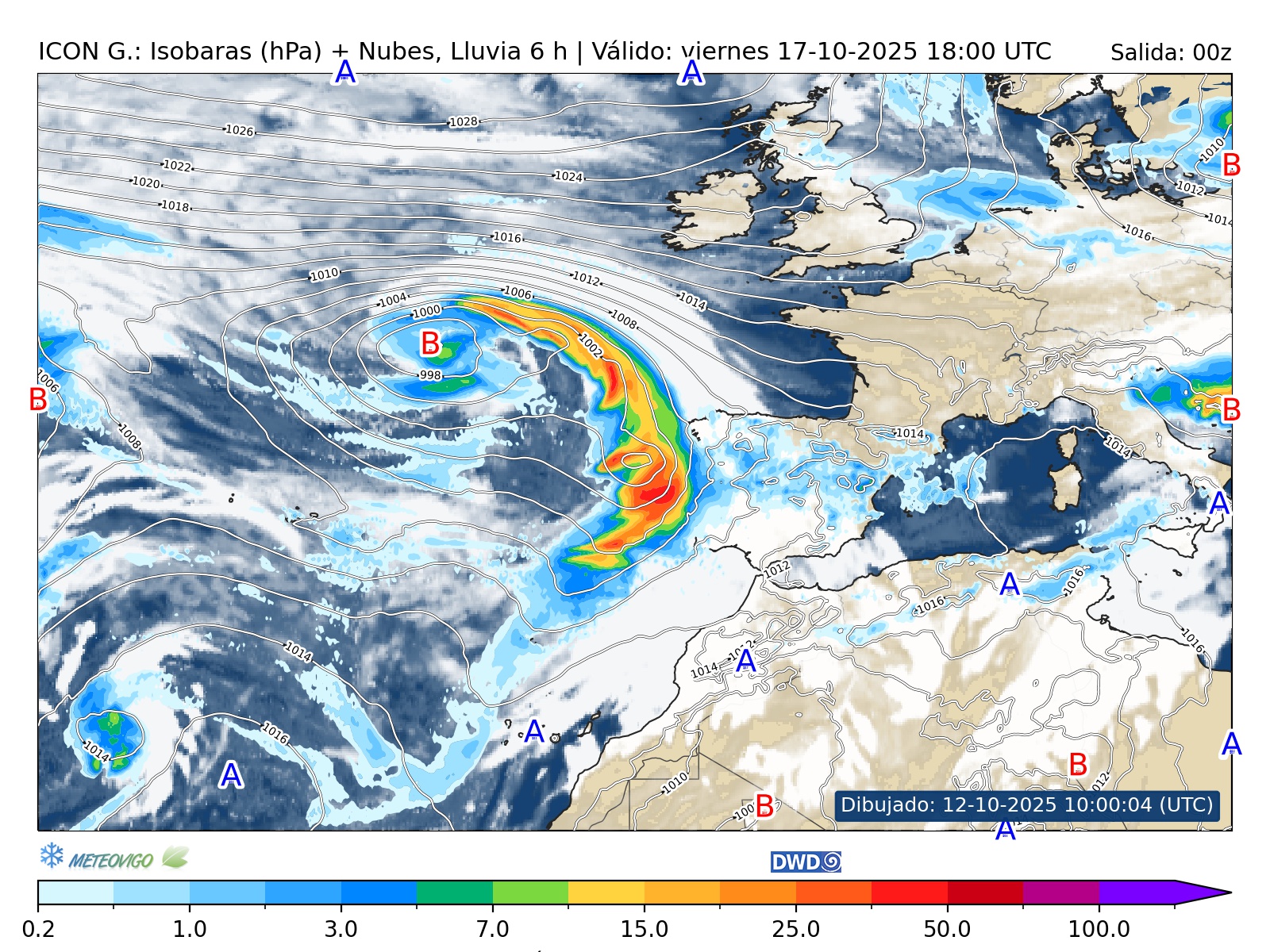 ICON lluvias