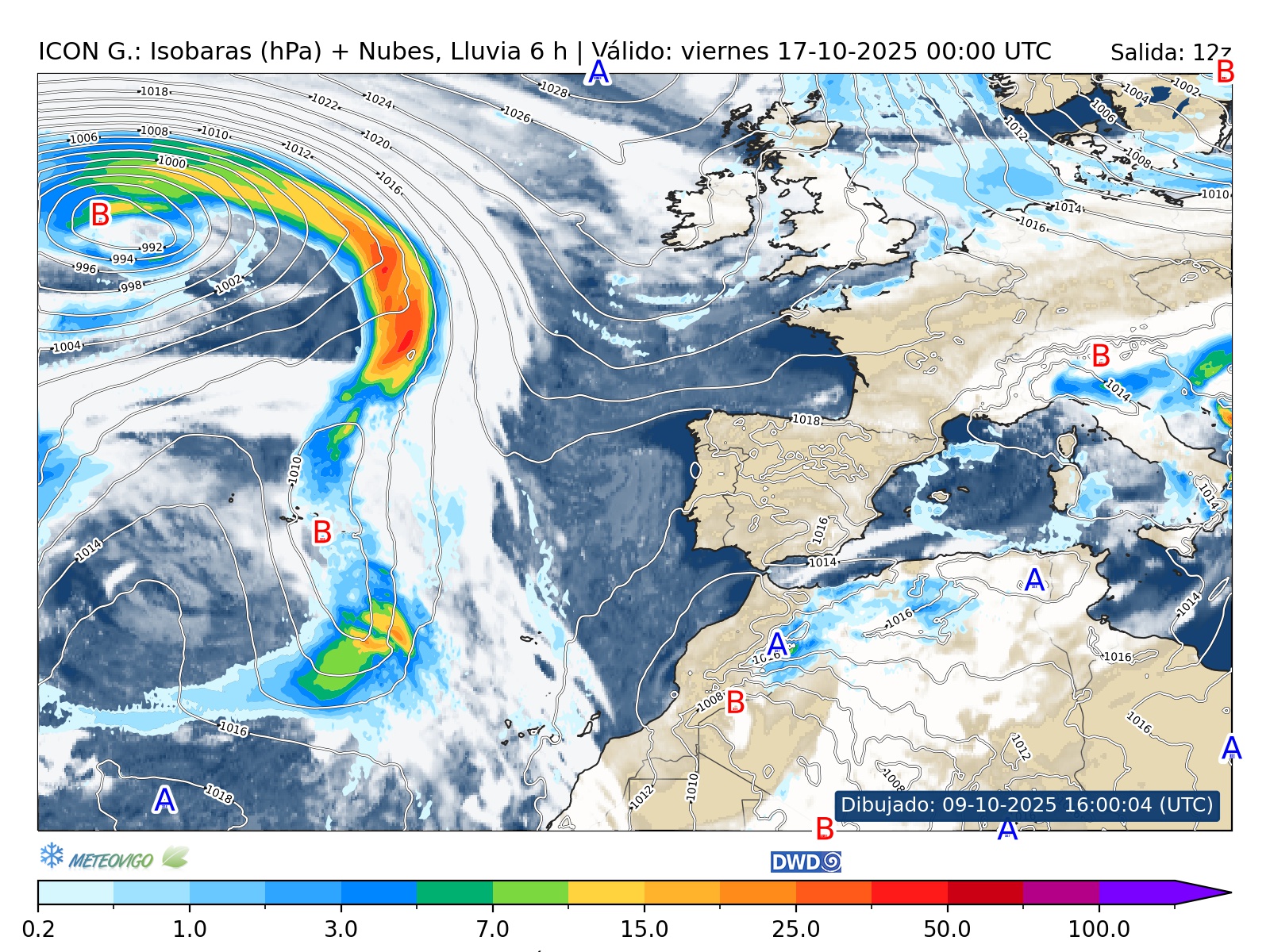 ICON lluvias