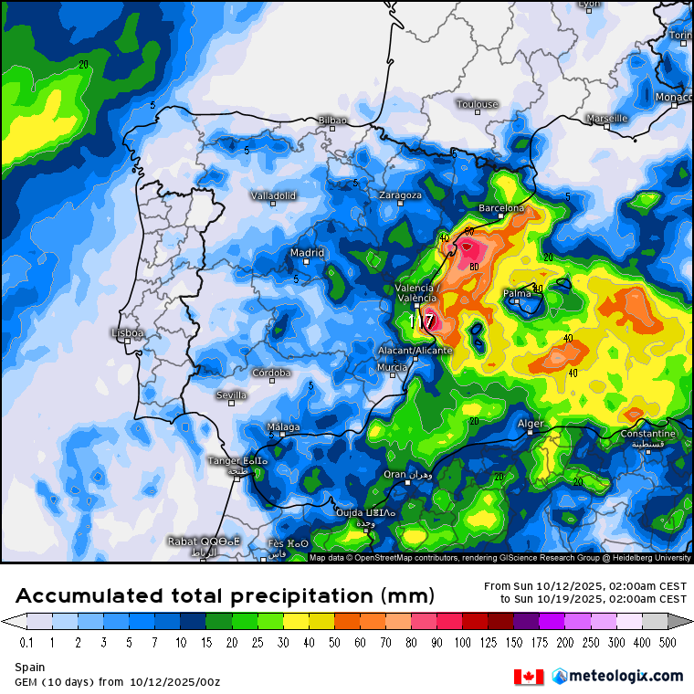 GEM lluvias