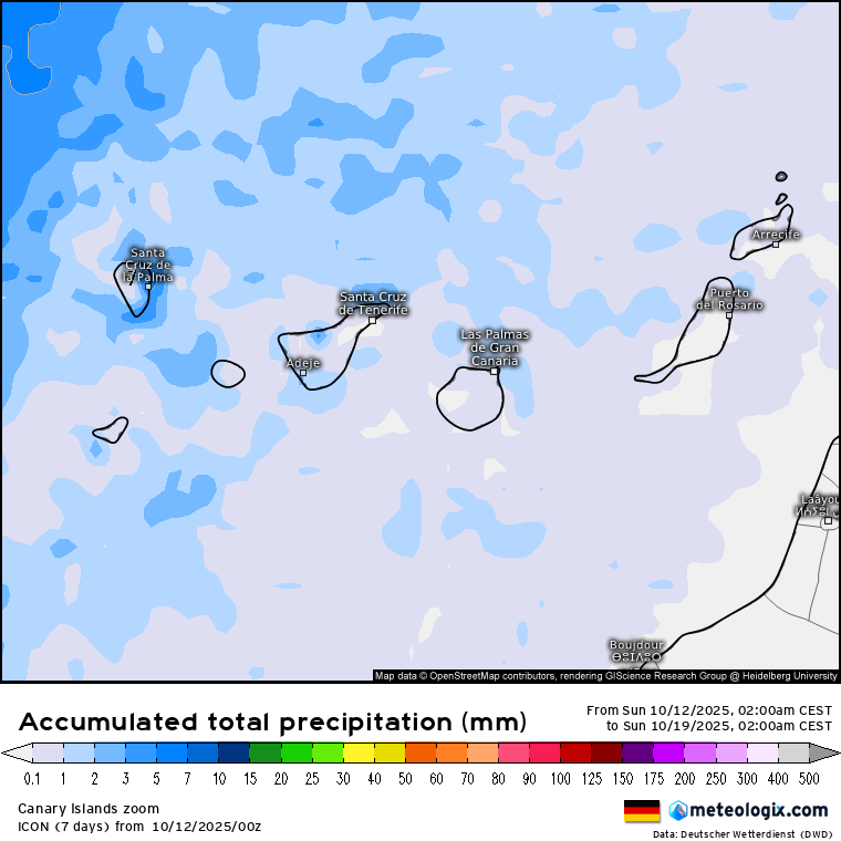 ICON lluvias Canarias