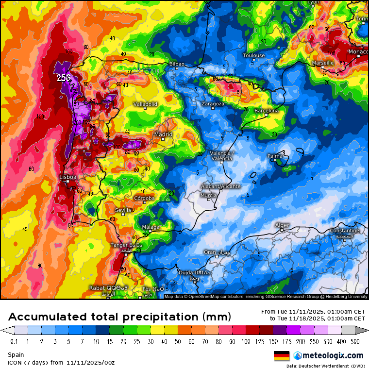 ICON lluvias 