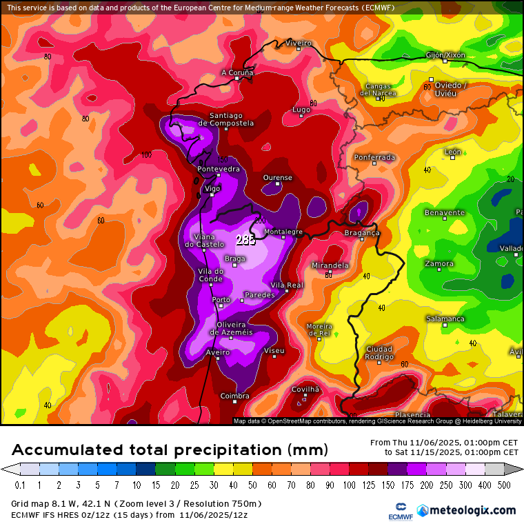 Lluvias ECMWF 
