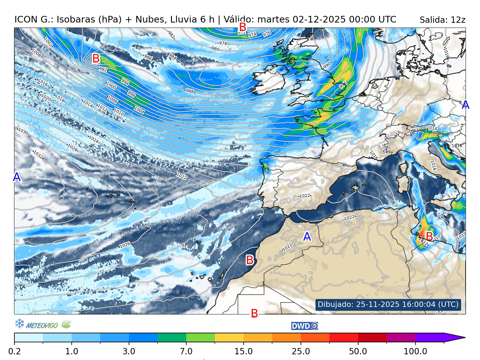 ICON lluvias y presi&oacute;n 
