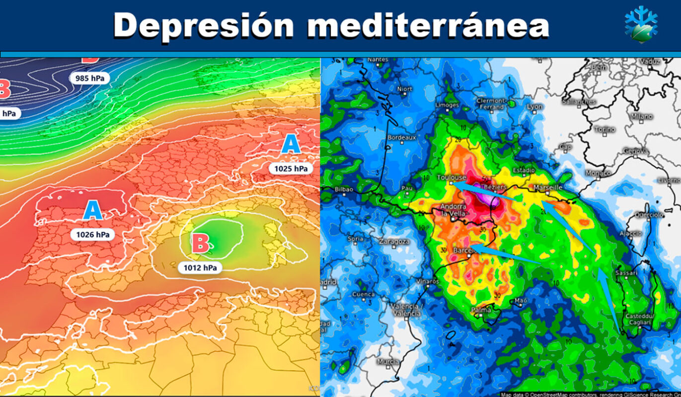 Mapas meteorológicos en 3D