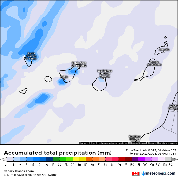 GEM lluvias Canarias 