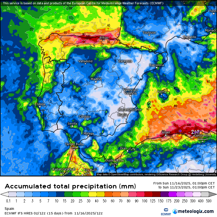 Lluvias ECMWF 