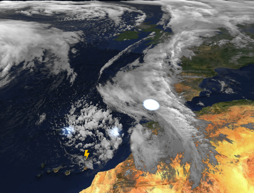 Im&aacute;genes del sat&eacute;lite 