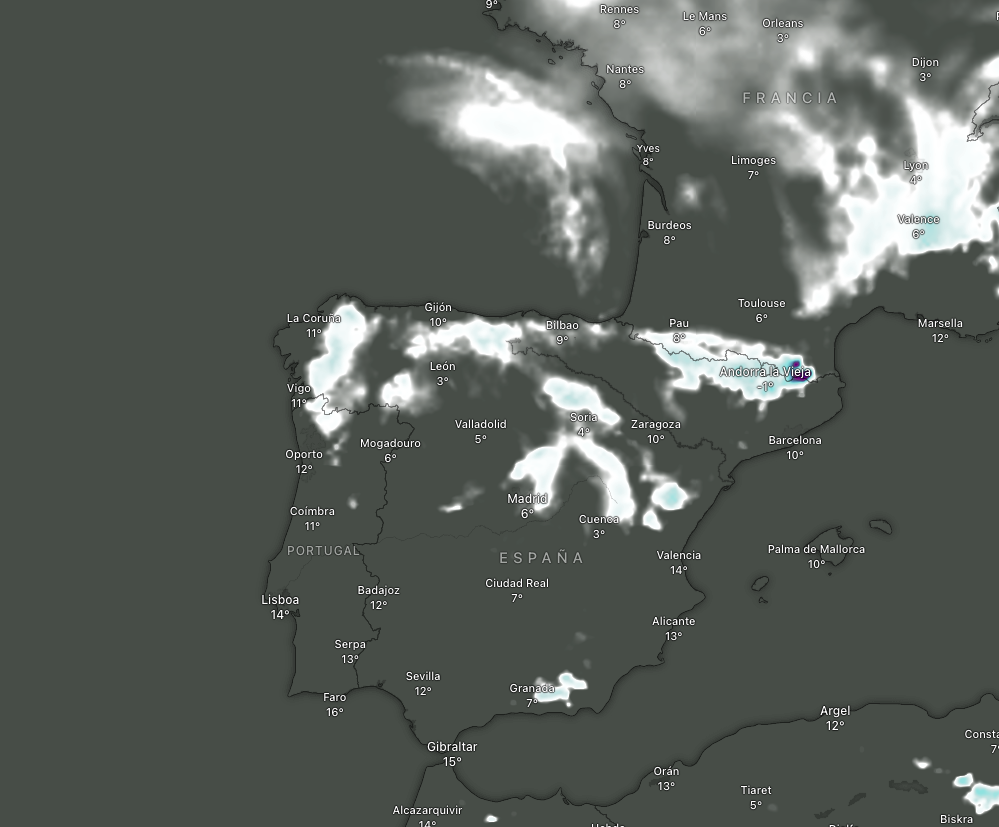 Mapa nieve nueva