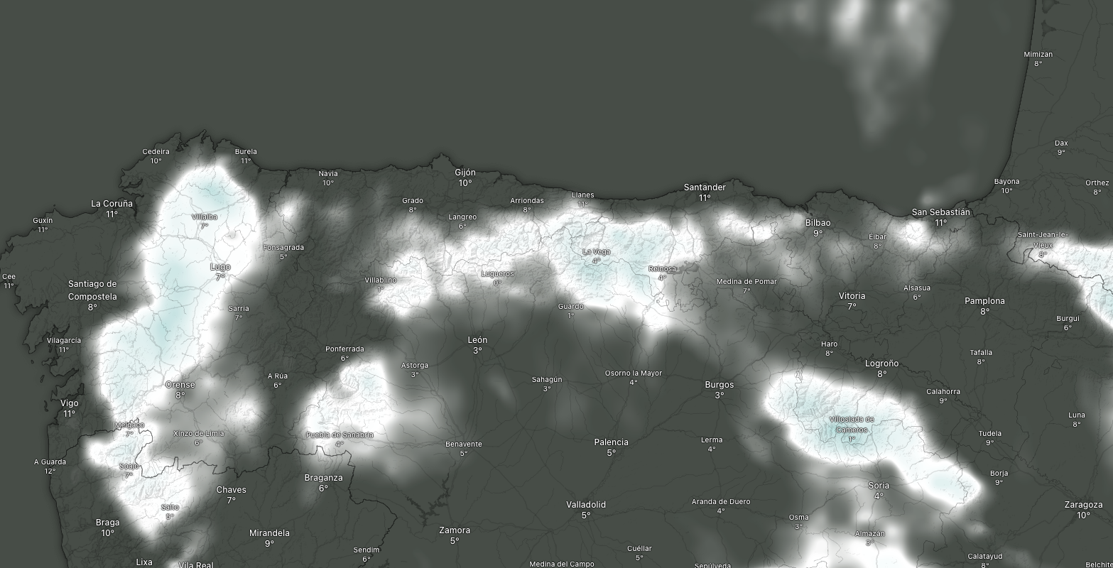 Mapa nieve nueva
