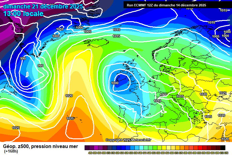 ECMWF geopotencial 