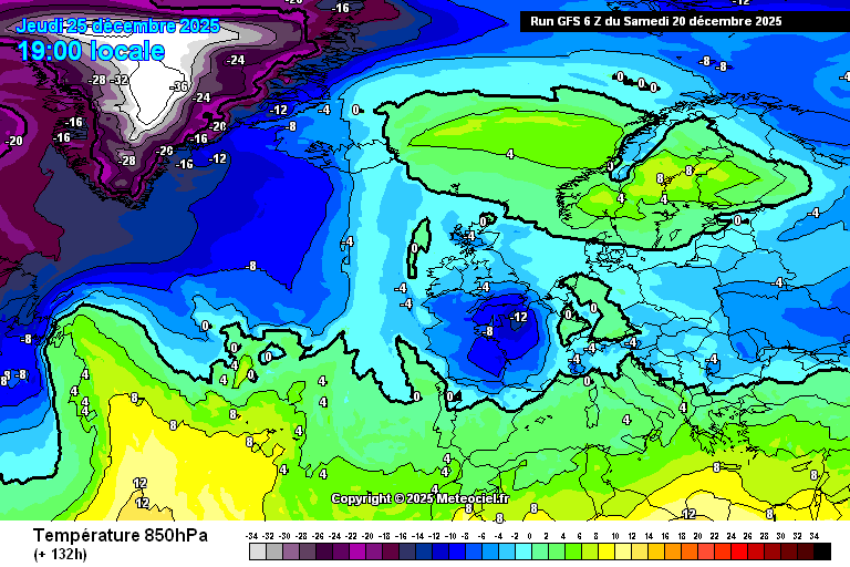 GFS 850 hPa