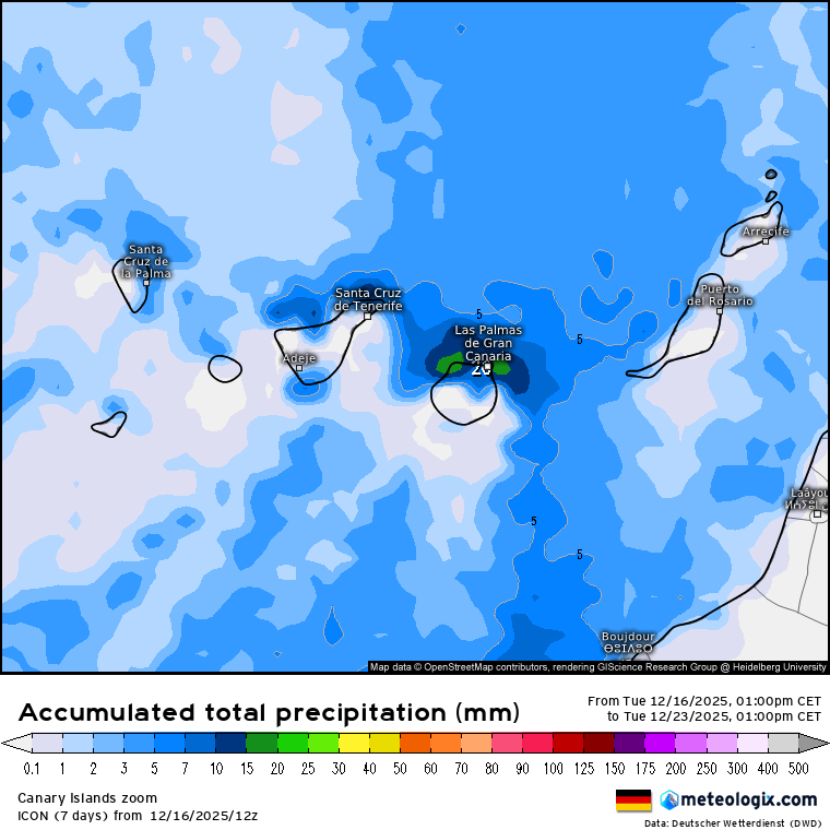 ICON lluvias Canarias