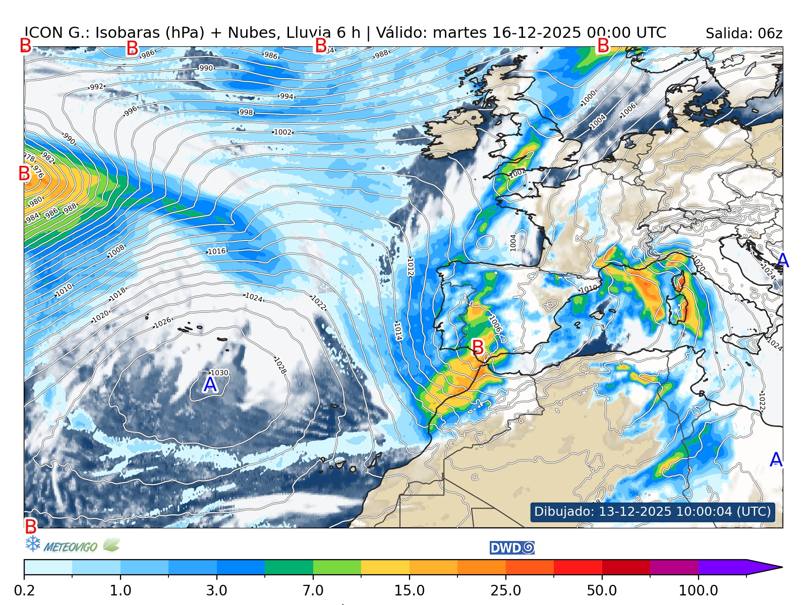 ICON lluvias
