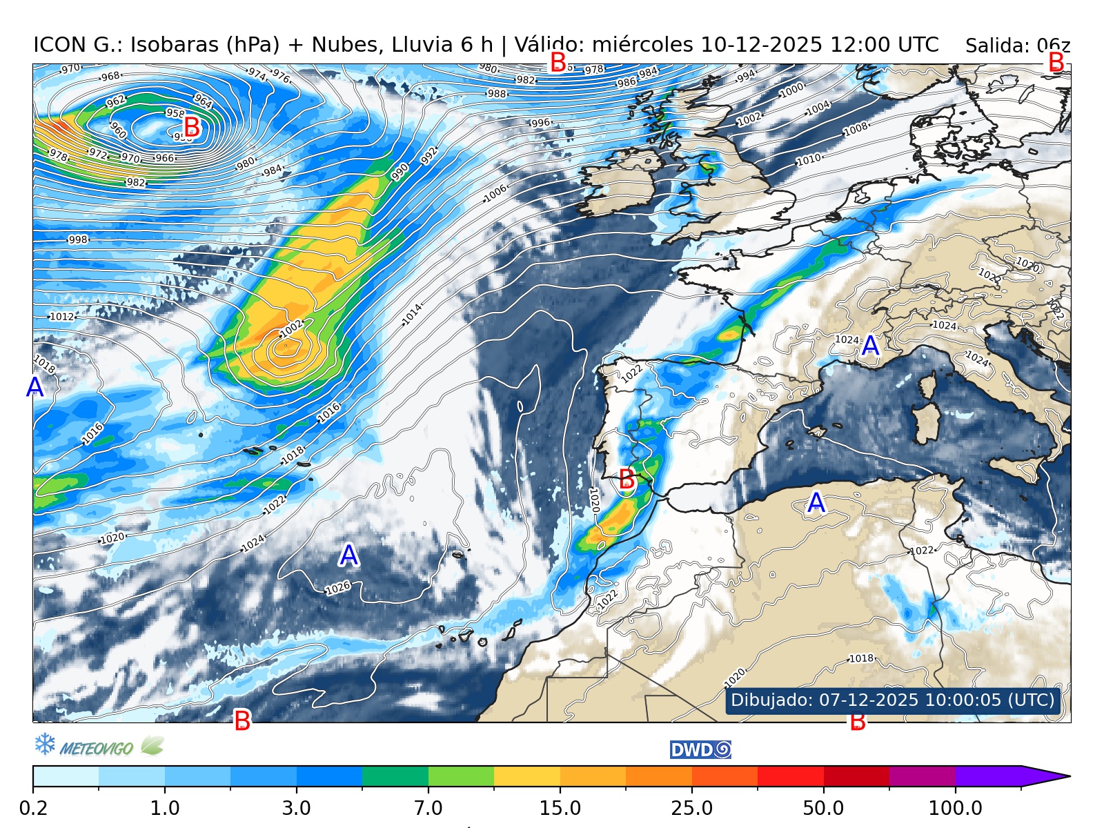 ICON lluvias