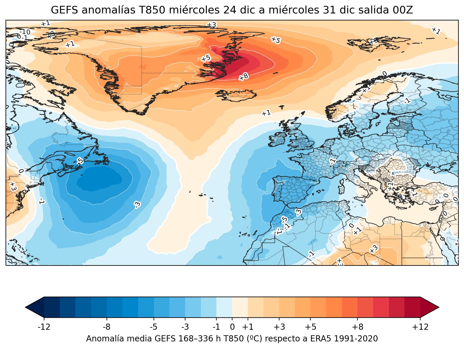 Temperaturas anonalias 
