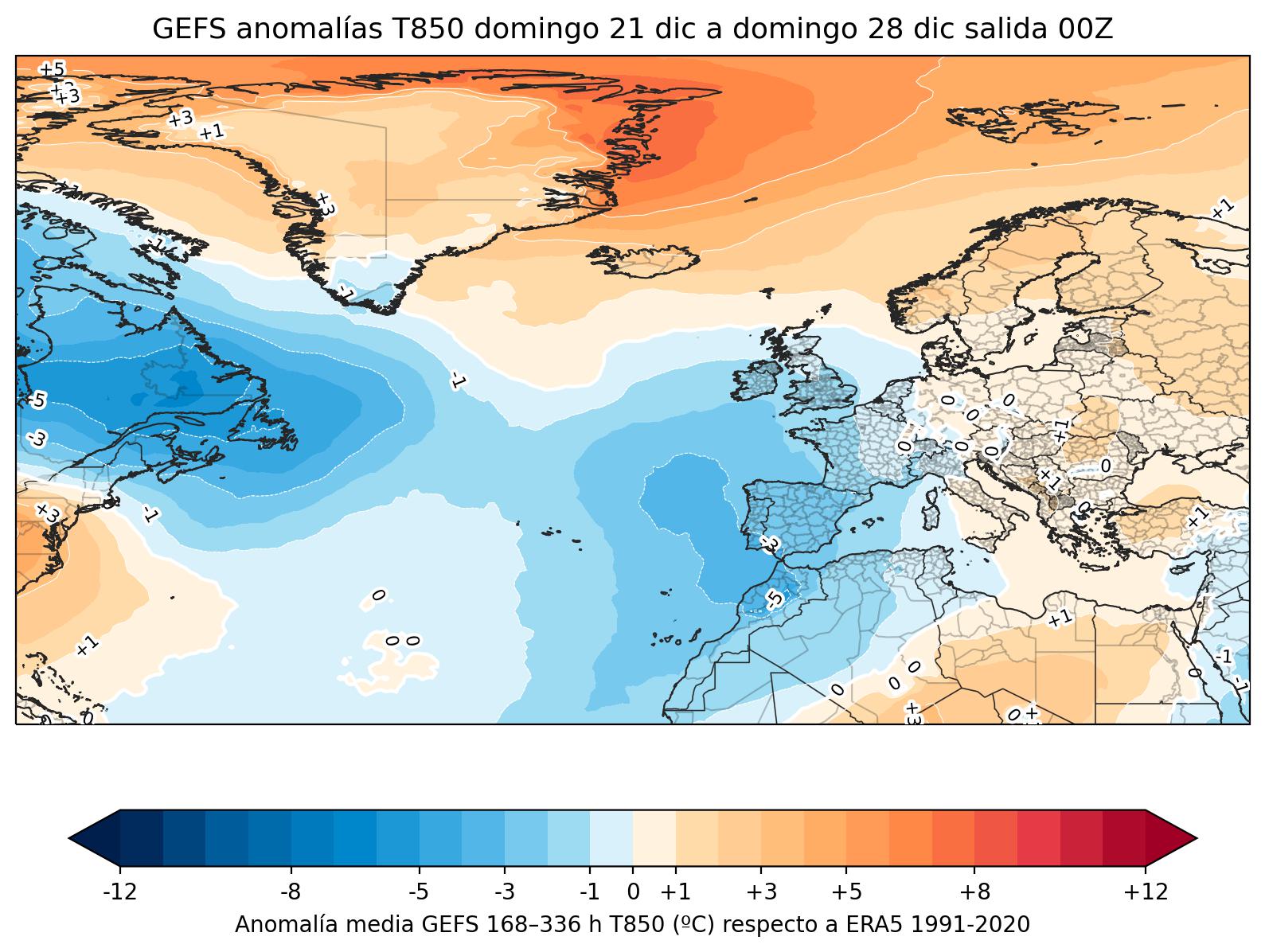 Anomalías térmicas