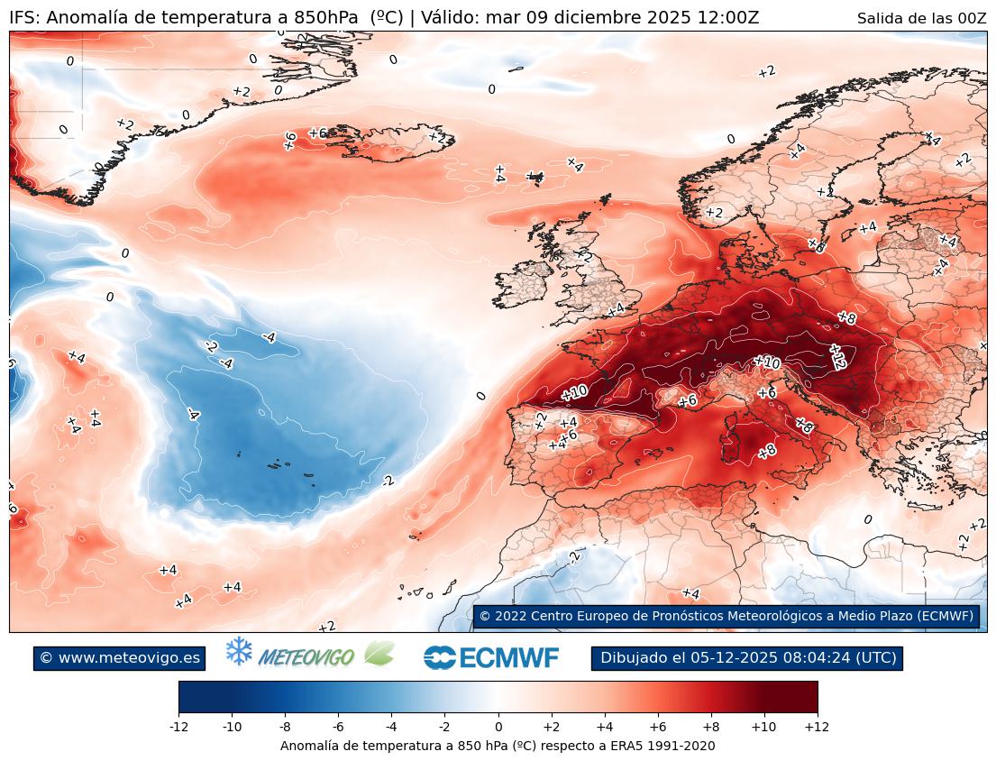Mapa de anomal&iacute;as t&eacute;rmicas