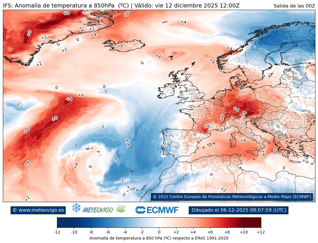 Anomalías térmicas