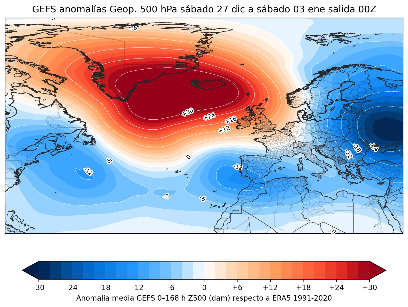 Anomal&iacute;as GFS 