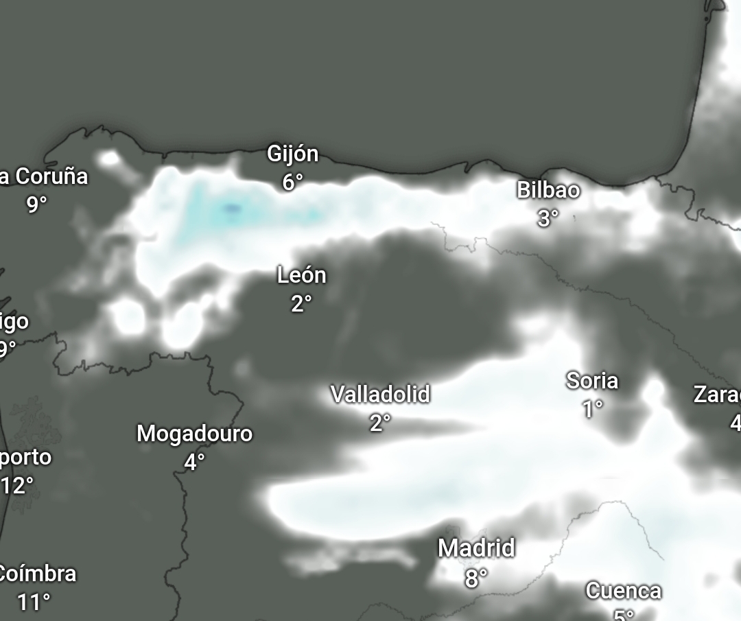 Mapa de nieve 