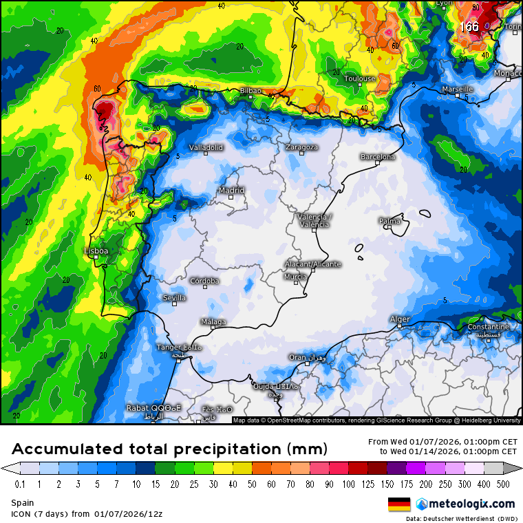 ICON lluvias