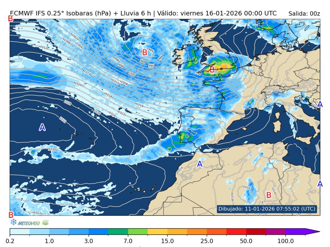 Lluvias ECMWF
