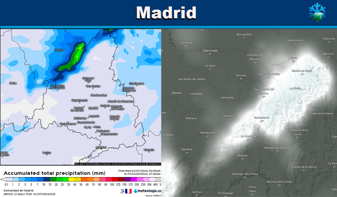 El tiempo mapa