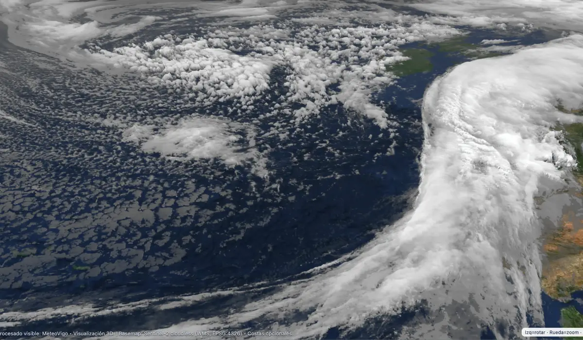 Imágenes del satélite