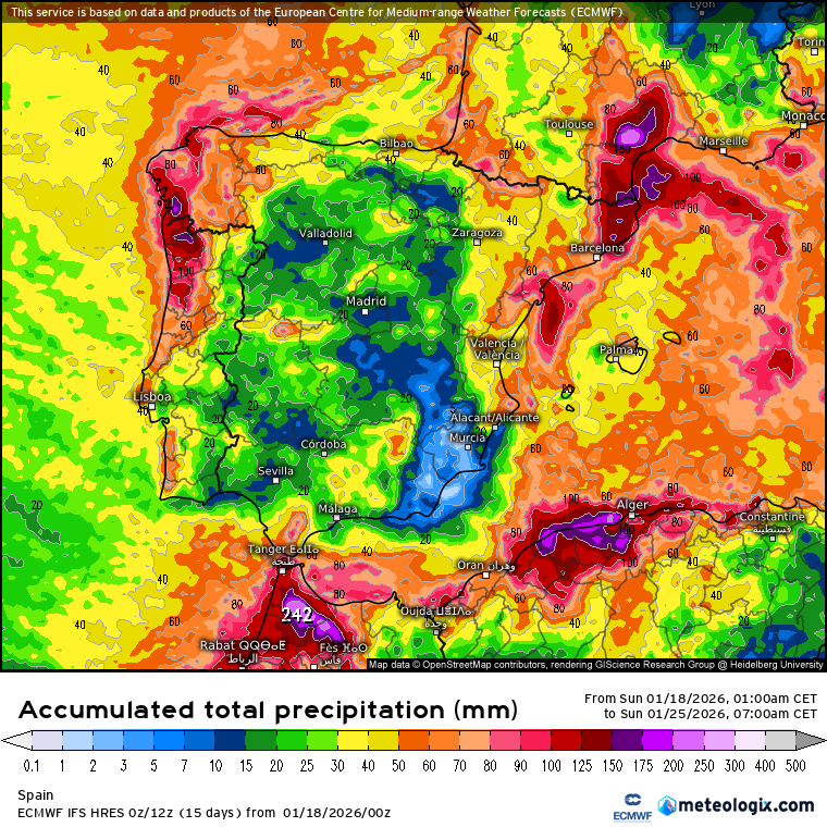 ECMWF lluvias