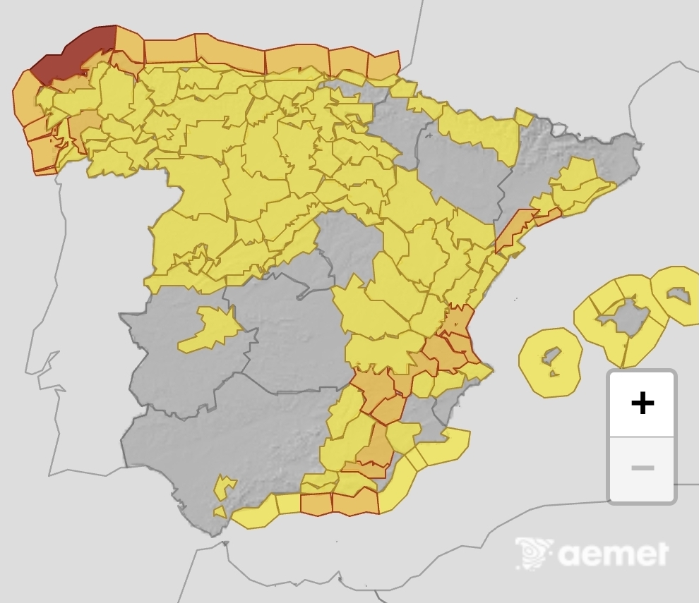 Avisos AEMET 