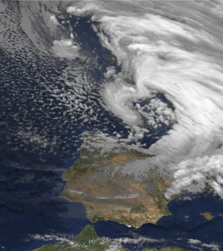 Imágenes del satélite