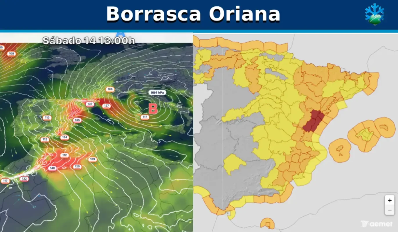 Borrasca Oriana