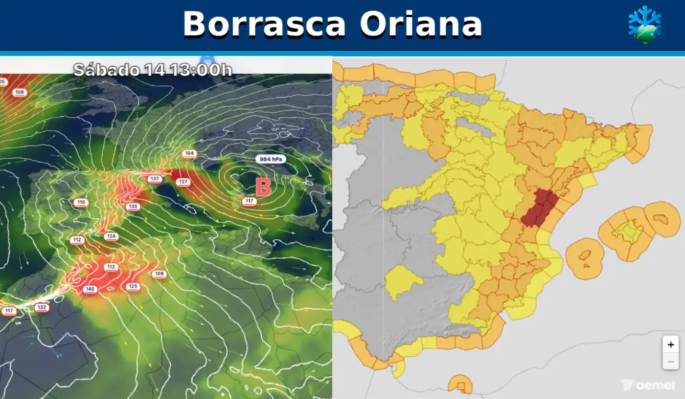 Borrasca Oriana