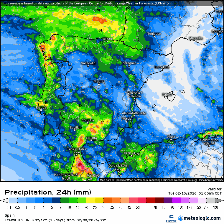 Lluvias EURO