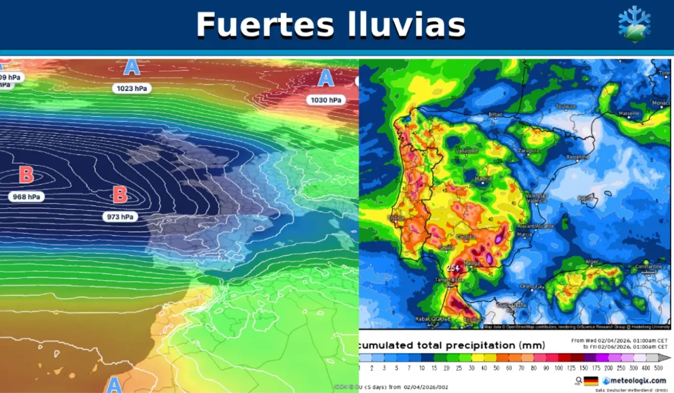 Mapa lluvias