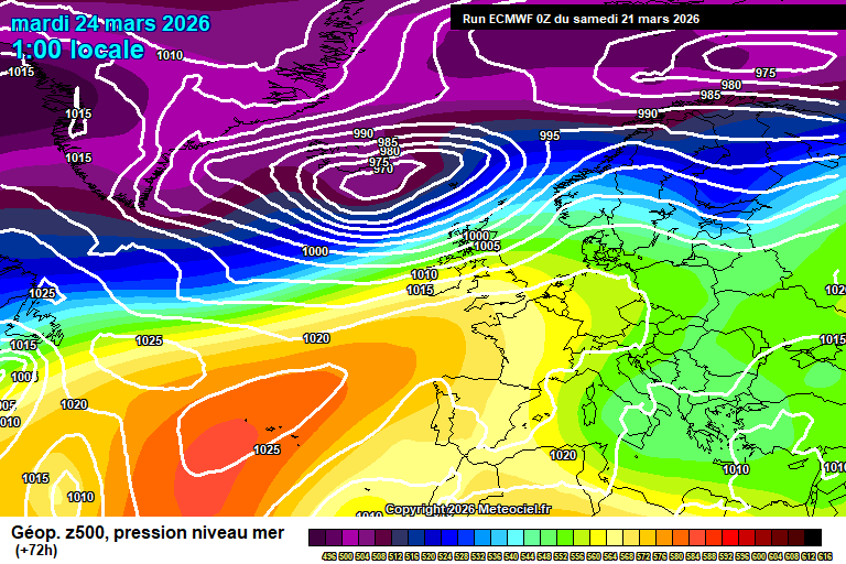 ECMWF geopotencial 