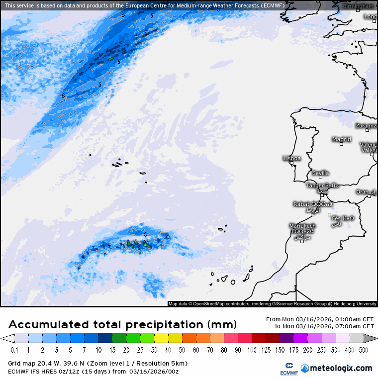 Lluvias ECMWF 