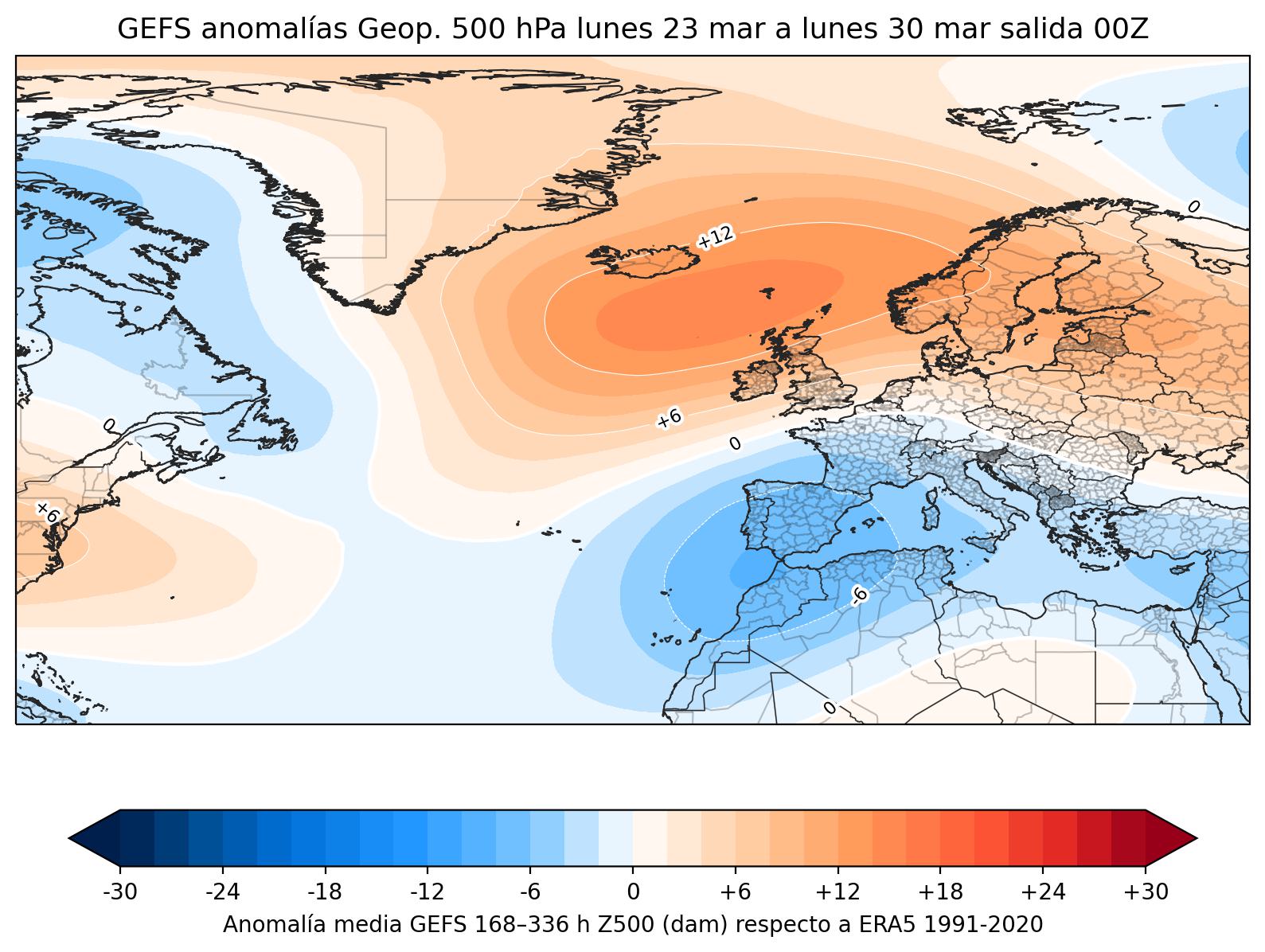 Anomal&iacute;as Geopotencial