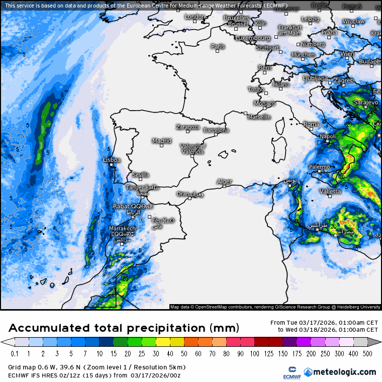 Lluvias animaci&oacute;n 