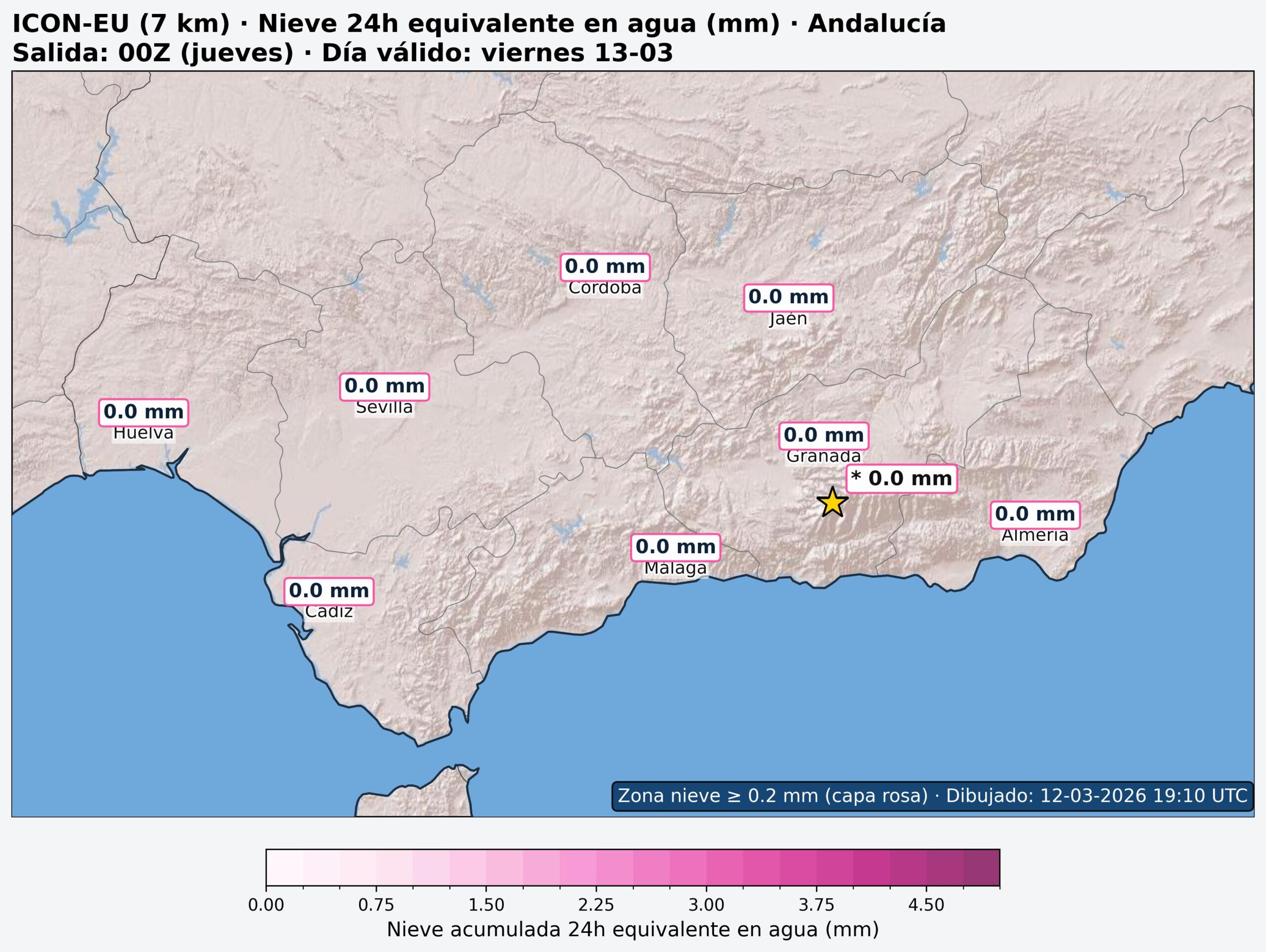Nieve 24h Andaluc&iacute;a