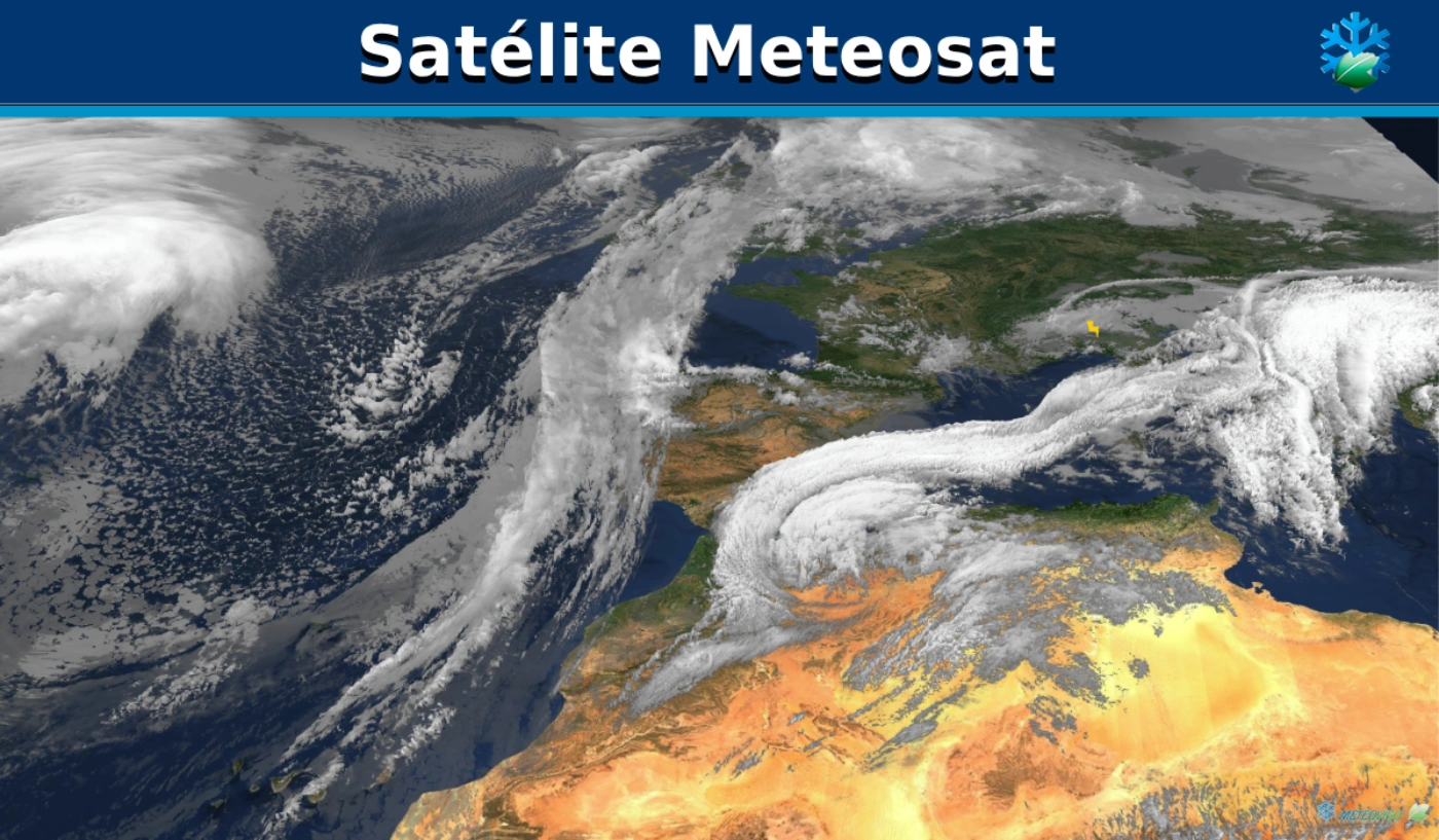 Imágenes del satélite