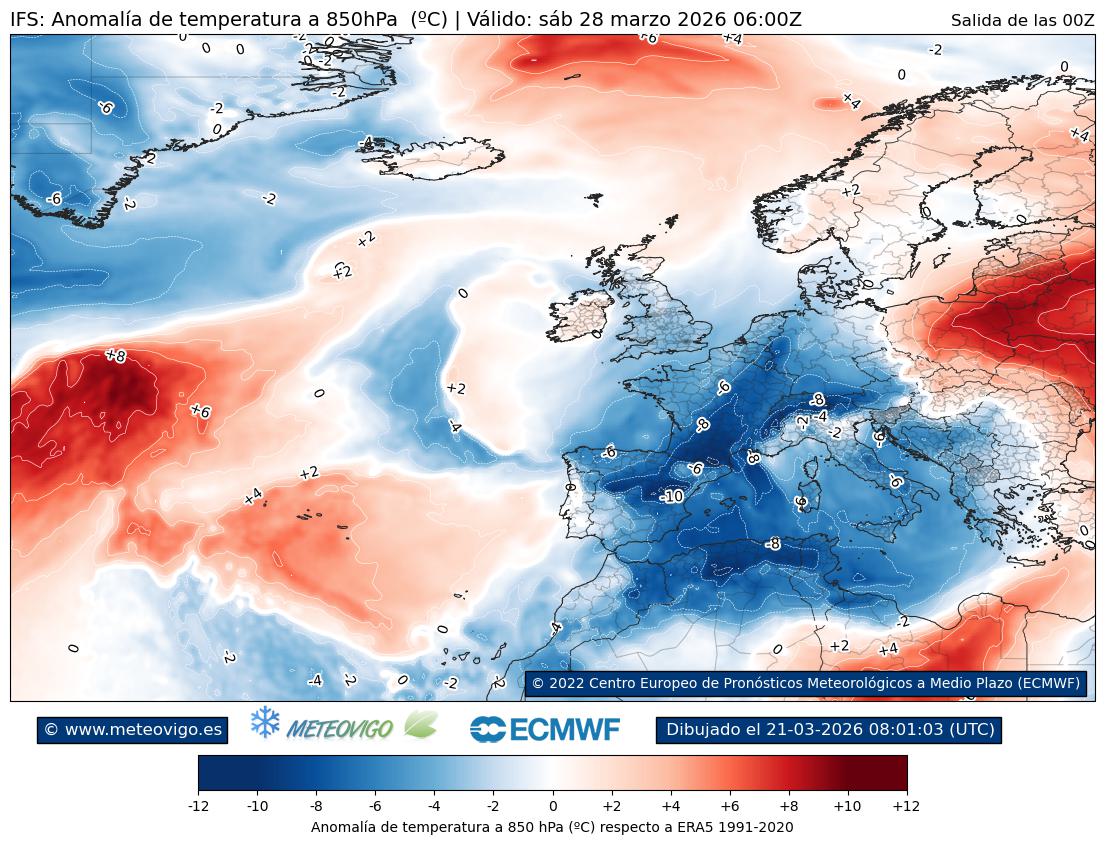 Mapa de anomal&iacute;as t&eacute;rmicas 