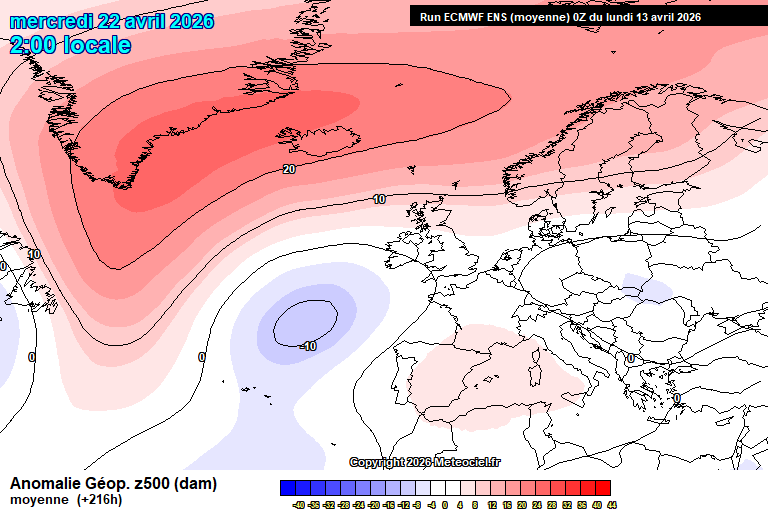 Anomal&iacute;as ECMWF 