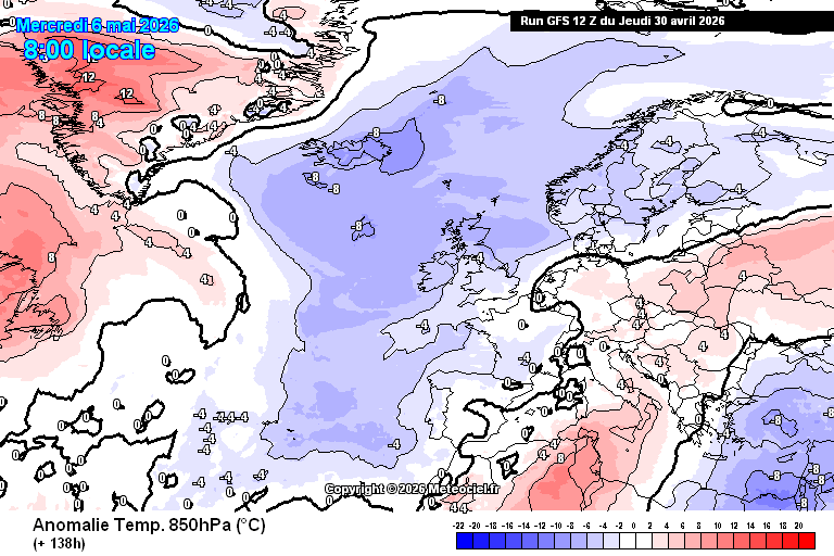 Mapa de anomal&iacute;as t&eacute;rmicas 