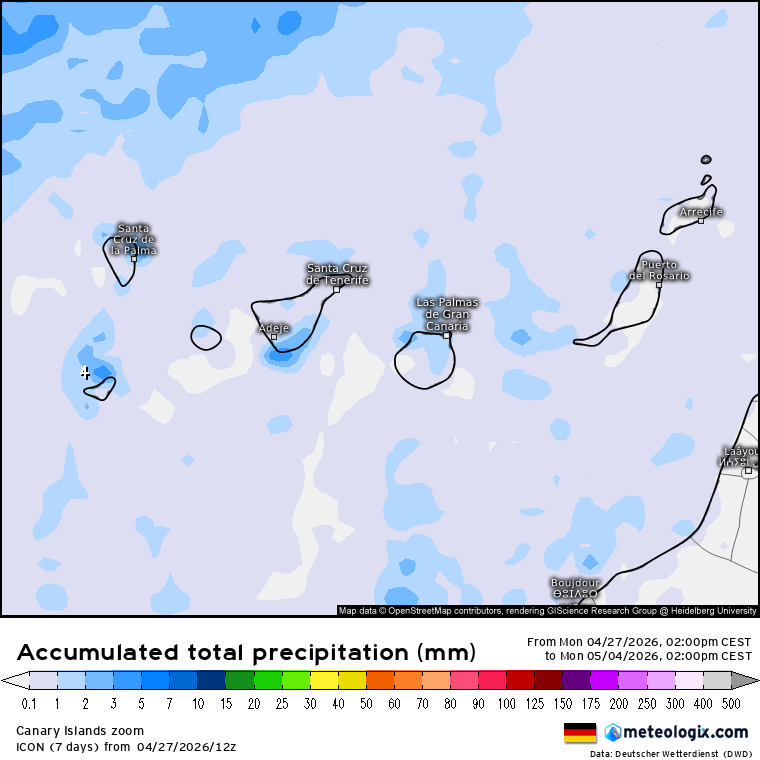 ICON lluvias Canarias